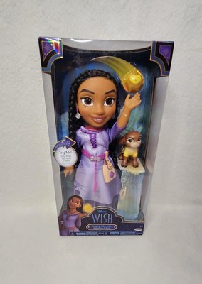Disney 14'' Wish Singing Asha with Valentino & Star Large Doll New In Box