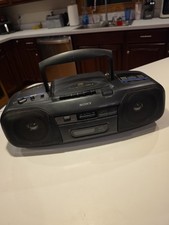 Sony CFD-8 CD Boombox AM/FM Portable Stereo