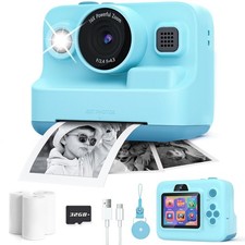 Dylanto Kids Camera Instant Print,1080P Kids Instant Cameras That Print Photo...