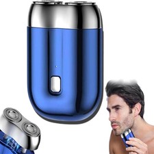 Double Head Portable Electric Shaver For Men Razor USB Rechargeable Home Travel