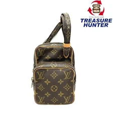 Louis Vuitton Mini  M45238 Canvas Brown Ladies Shoulder Bag