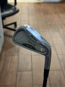 (Wedge) Mizuno MX-25 Hemi COG 4-Iron RH Steel Shaft Golf Pride Grip Silver/Black