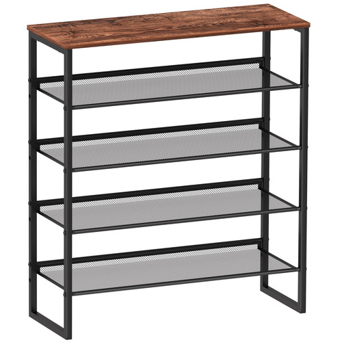 Shoe Rack - Sturdy Steel Shoe Organizer for Front Door Entrance Closet Entryw...