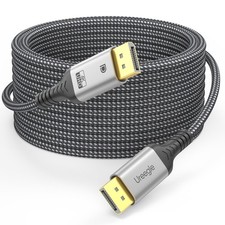 4K Long Displayport Cable 35FT, DP 1.2 Display Port to Display Port Cable Cor...