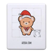 'Christmas Bear' Sliding Puzzle (PZ00026266)