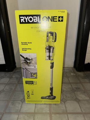 #ad Ryobi ONE 18V Cordless Stick Vacuum Cleaner Kit PCL702K $159.99