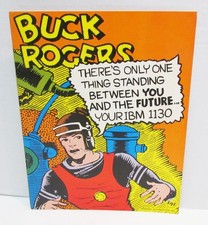 BUCK ROGERS 1974 ANTI IBM COMPUTERS PROMOTIONAL BOOKLET GENERAL AUTOMATION