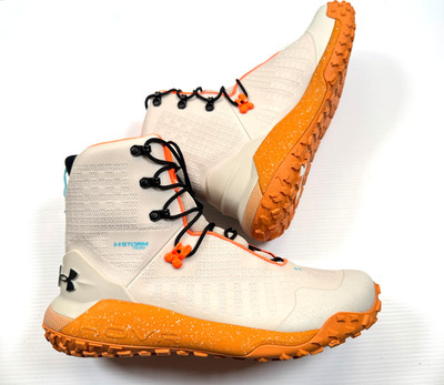 Under Armour HOVR Dawn 2.0 Boots Men s 13 NWOB Storm Waterproof Lace Up Orange