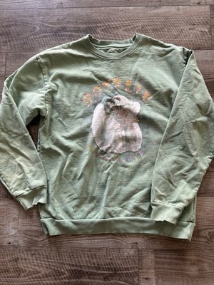 Boys Lie Green Graphic Print Oversized Crew Neck Sweatshirt One Size