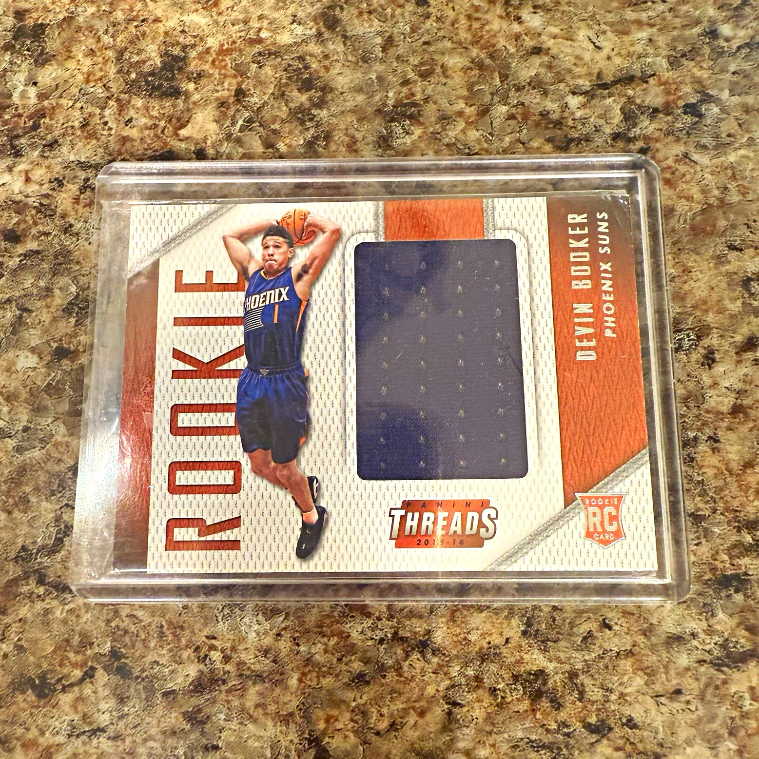 Devin Booker #65 2015-16 Panini Threads Basketball Rookie Threads