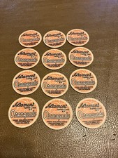 Lot of 12 Altamont Tupper Lake,N.Y.Milk Caps 