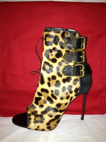 leopard louboutin boots