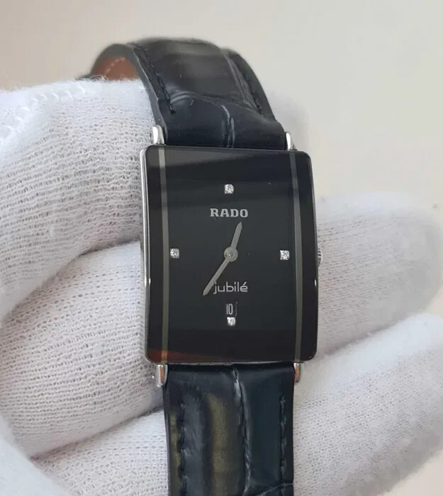 RADO jubilé レディース腕時計 RADO Jubilee Women's Watch with Diamonds And Sapphire Glass
