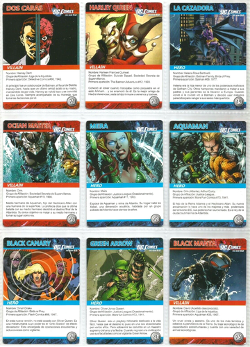 2017 DC THE NEW 52 CARDS Full Set 124/124 Batman Joker Superman DC COMICS - Picture 8 of 24