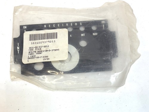 MILITÄR FLUGZEUG PANEL, FRONT, C-1611 INTERCOM CONTROL NOS - Bild 1 von 3