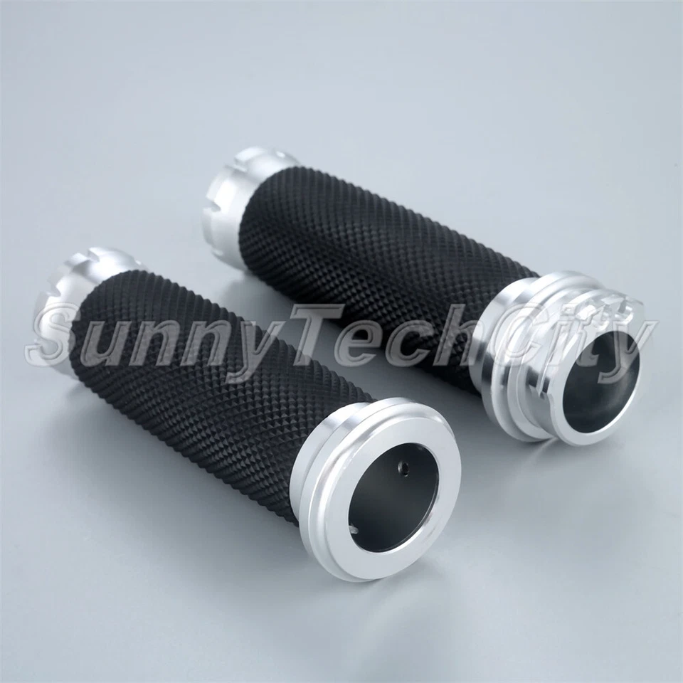 2x Empuñaduras de manillar de motocicleta de 1" 25 mm para Yamaha V Star 650 2006 2005 Foto 4 de 4