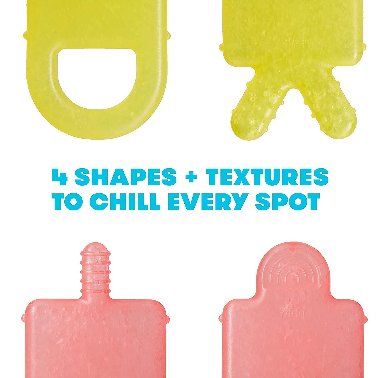 Frida Baby NotTooColdtoHold BPAFree Silicone Teether for Babies