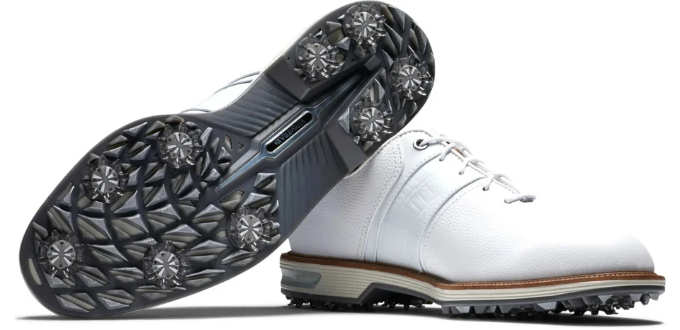 Zapatos de golf FootJoy Dryjoys Premiere Series Packard - blancos 53908-BLEMAS Foto 4 de 4