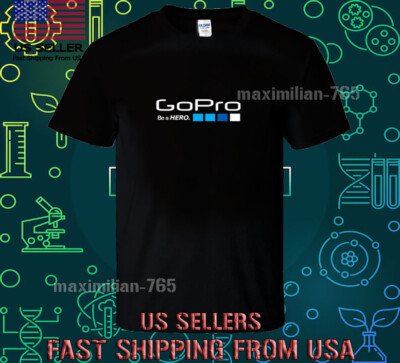 NEW SHIRT GO PRO BE A HERO 4K VIDEO CAMERA LOGO T-SHIRT SIZE FUNNY S TO 5XL 