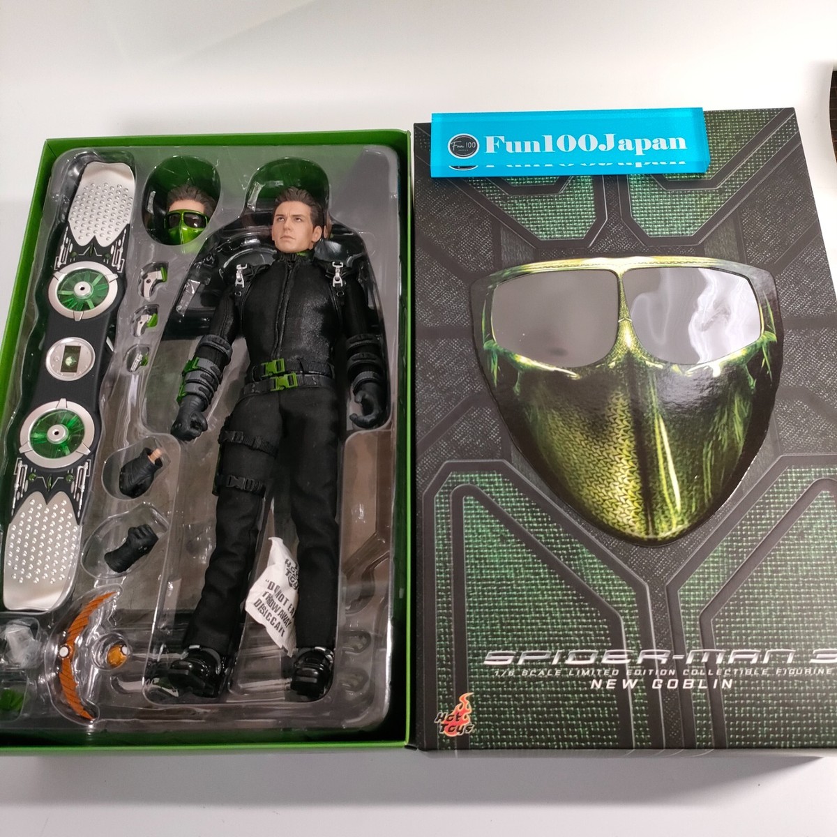 Hot Toys MMS151 Spider-Man 3 New Goblin 1/6 Scale Figure Rare