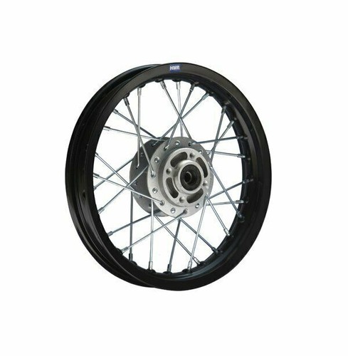 Jante 17 avant RIDE IT renforcée NOIR axe 15 mm aluminium dirt bike
