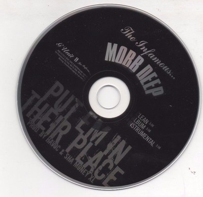 Mobb Deep Put Em in Their Place Limited Edition 2006 Promo CD Prodigy