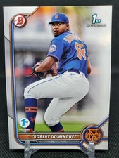 2022 Bowman 1st First Edition Baseball #51 Robert Dominguez New York Mets