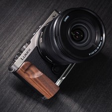 Camera handle L-board solid wood handmade grip base suitable for Panasonic S9
