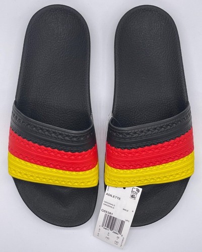 Adidas Adilette Slides Red M 5 / W 6 - Mens Originals Slides