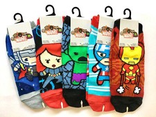 Marvel Comics CHIBI KAWAII AVENGER SOCKS - Choose from 5 different characters
