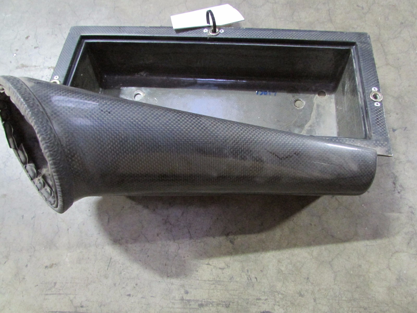 Lamborghini Murcielago, LH Carbon Fiber Lower Air Filter Cover, P/N 07M133837