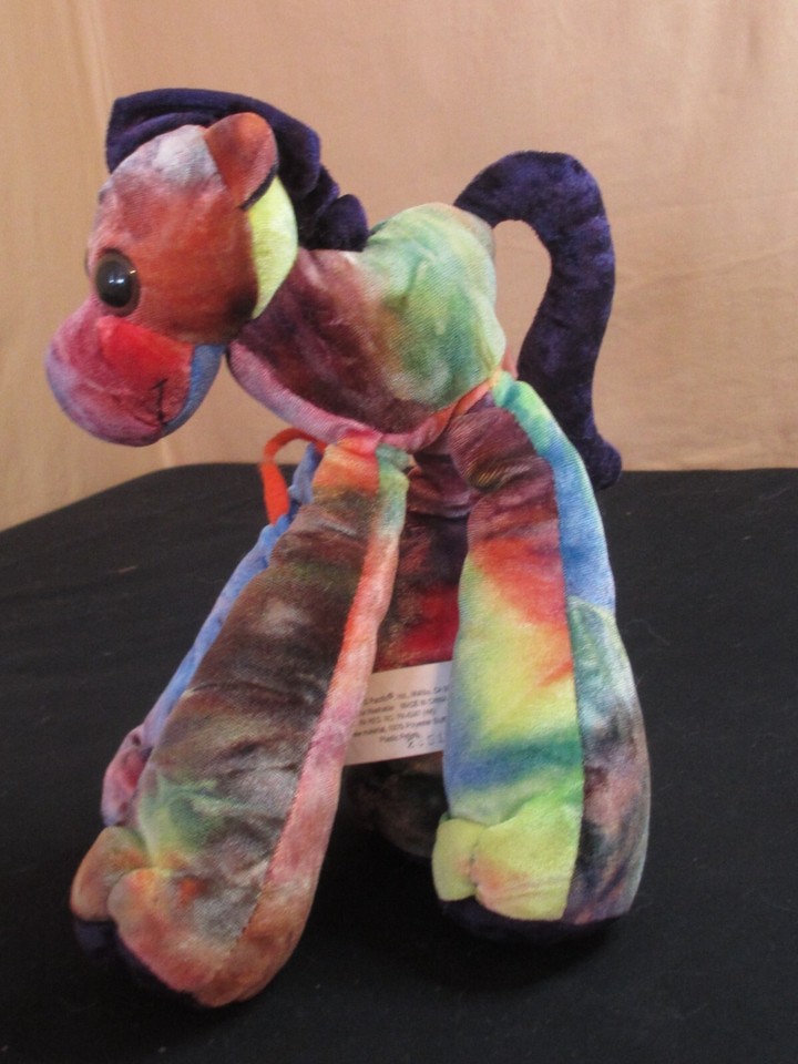 Jakks 11" Limbo Legs Horse Tie Dye Plush Stuffed Animal Toy 2351 T eBay
