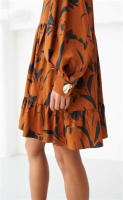 net a porter orange dress Alberte cotton mini dress - orange
