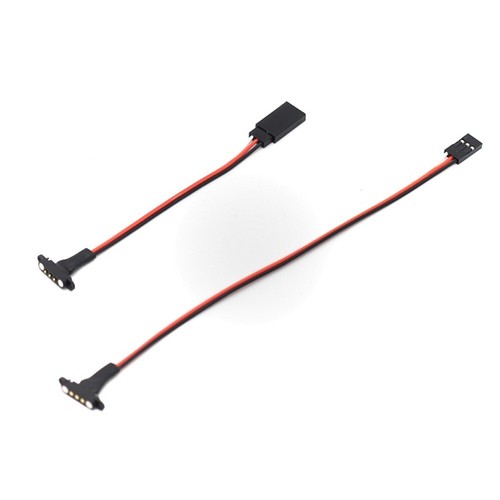 Magnetisch Aufsteckkabel Schwarz Auto Licht Verlängerungskabel RC-Zubehör - Afbeelding 11 van 11