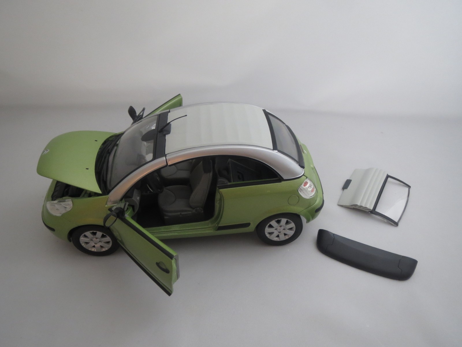 Norev citroen c3 pluriel (vert (vert (vert métallisé) 1 18 sans emballage 06b6f9 Norev citroen c3 pluriel (vert (vert (vert métallisé) 1 18 sans emballage 06b6f9
