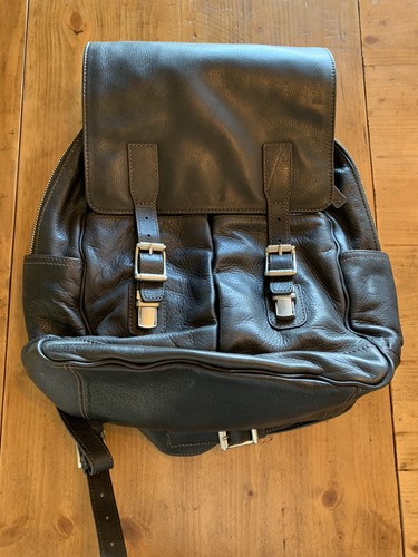 New Frye Oliver Backpack Black leather 
