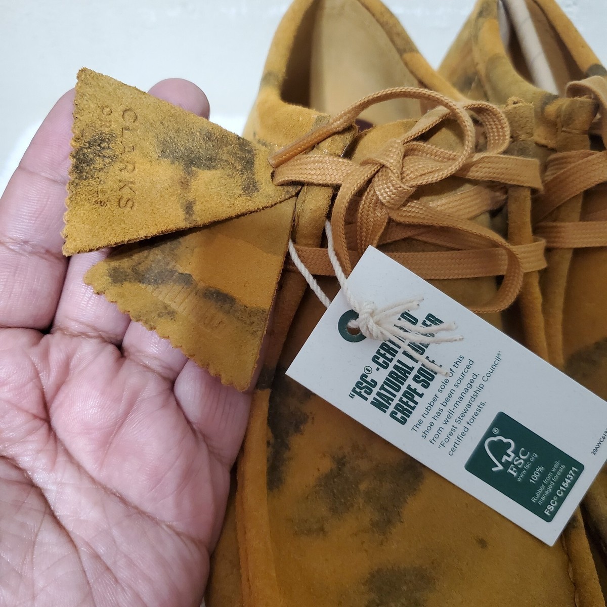 Clarks Originals Wallabee Turmeric limited edition camo pack Clarks Originals Wallabee Turmeric limited edition camo pack