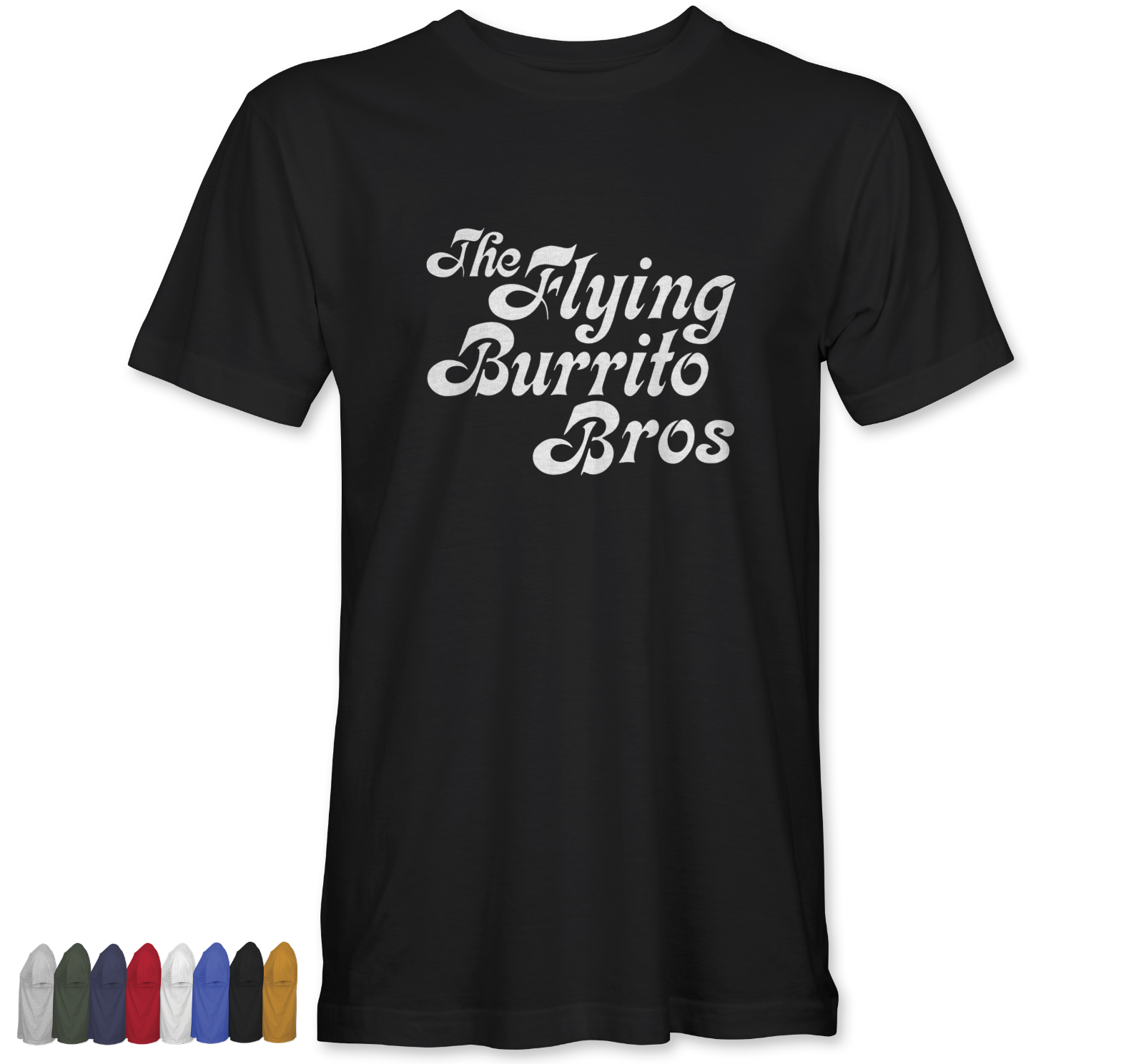 Flying Burrito Brothers Tshirt worn by Gram Parsons band music gift