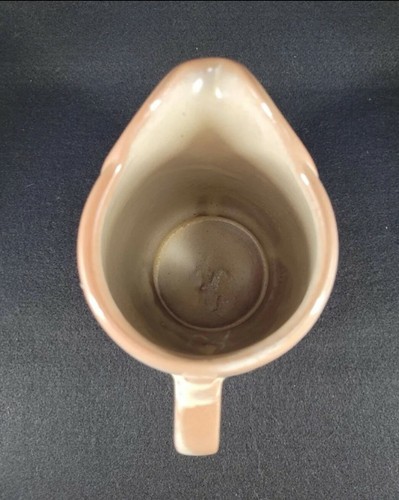 Vintage Frankoma Westwind 1 Quart Pitcher in Peach Glow 1963 Marked - Picture 5 of 6