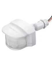 EDISHINE Motion Sensor, Automatic Dusk to Dawn, 240 Degree Replacement White