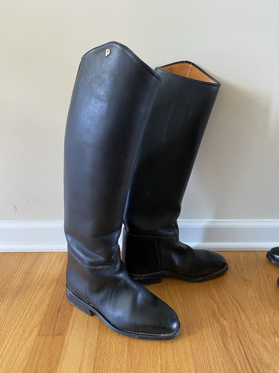 Belles Bottes De Dressage Petrie Noires, Enfiler Facilement, Large, Taille US 7, Fabrication Allemagne
