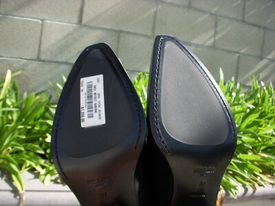 靴 AW1999 PRADA Leather mules 37 Prada Brushed Leather Mules | Saks Fifth Avenue