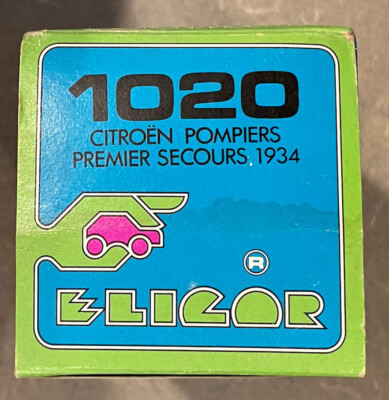 Eligor 1/43 - Citroen Camionette 500 Kilos 1934 Miror / Lion Noir