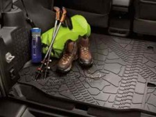 Genuine Mopar Cargo Tray Molded Jeep Logo Black 82214404