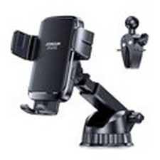 Car Phone Holder Wireless Charger Rotatable Air Vent Dashboard Portable Holder