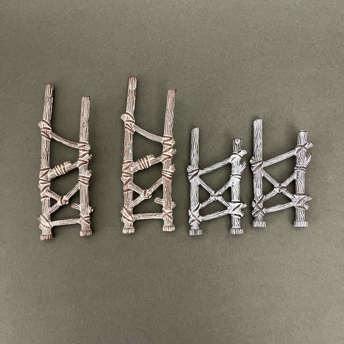 Mega Blok Bloks Ladders Replacement Add-on Parts Lot of 4