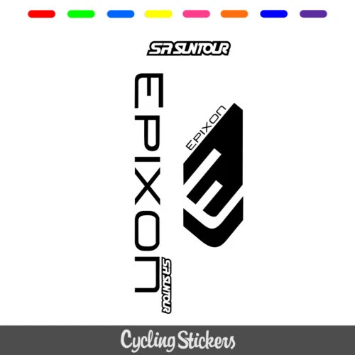 Calcomanías y autoadhesivos de bicicleta Suntour