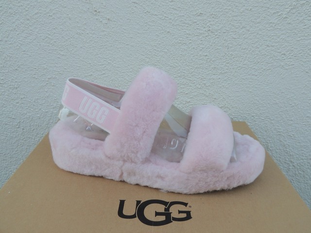 ugg oh yeah slide pink cloud