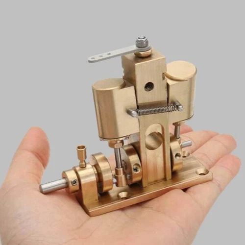 EngineXpert M36 Twin Cylinder Oscillating Steam Engine - Brass Model Kit