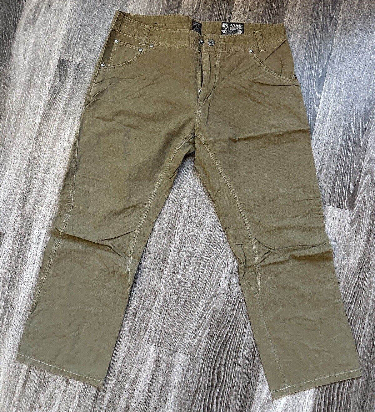 Kuhl Pants Mens 38 Performance Outdoor Hiking Work Pa… Gem